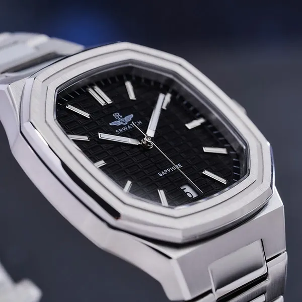 Đồng Hồ Nam SRWATCH Quartz Watch SG7001.1101GM Màu Đen - Bạc - Đồng hồ - Vua Hàng Hiệu