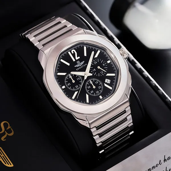 Đồng Hồ Nam SRWATCH Quartz Watch SG88882.1101SP Màu Bạc