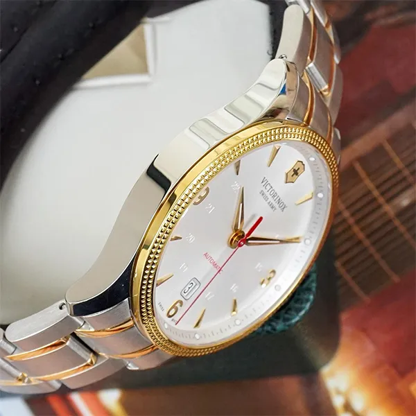 Đồng Hồ Nam Victorinox Alliance Automatic 249096 Màu Bạc Vàng