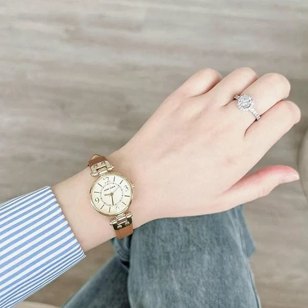 Đồng Hồ Nữ Anne Klein Ladies Watch AK 10/9442CHHY Màu Nâu Tây - Đồng hồ - Vua Hàng Hiệu