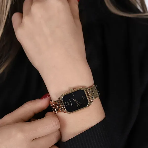 Đồng Hồ Nữ Anne Klein Women's Bracelet Watch AK/3774BKGB Màu Vàng Gold - 1