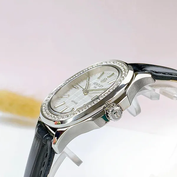 Đồng Hồ Nữ Bentley BL1869-101LWWB-DLS-GL-T Màu Đen Trắng - Đồng hồ - Vua Hàng Hiệu