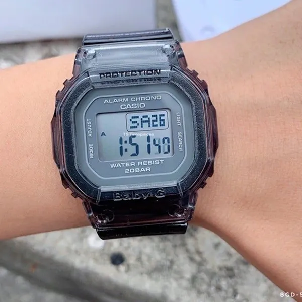 Đồng Hồ Nữ Casio BABY-G BGD-560S-8CR Màu Đen Xám