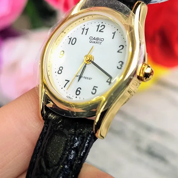 Đồng Hồ Nữ Casio LTP-1094Q-7B1RDF Màu Đen Trắng