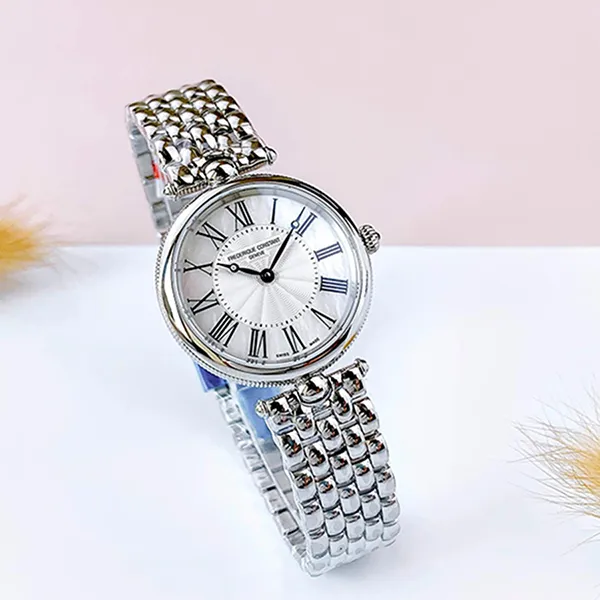 Đồng Hồ Nữ Frederique Constant Classics Art Deco Steel FC-200MPW2AR6B Màu Bạc Trắng