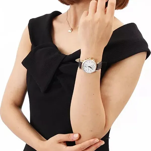 Đồng Hồ Nữ Frederique Constant Classics FC-291A2RD5 Màu Đen Trắng