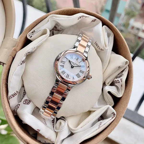 Đồng Hồ Nữ Frederique Constant FC-200M1ER32B Màu Demi (Vàng Hồng – Bạc) - Đồng hồ - Vua Hàng Hiệu