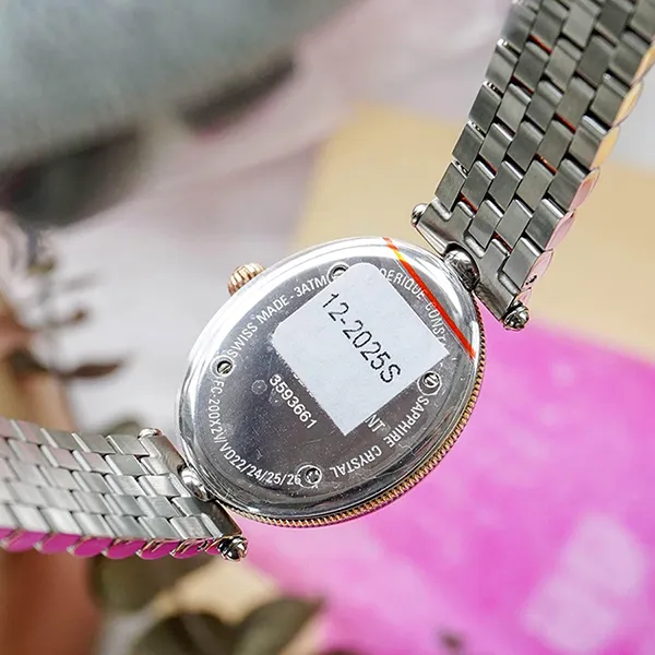 Đồng Hồ Nữ Frederique Constant FC-200RMPN2V2B Màu Xanh/ Vàng Hồng