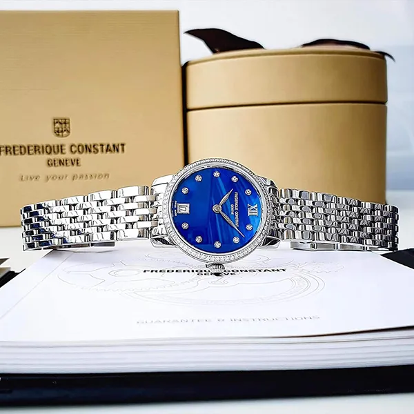 Đồng Hồ Nữ Frederique Constant FC-220MPND1SD26B Màu Xanh Bạc - Đồng hồ - Vua Hàng Hiệu