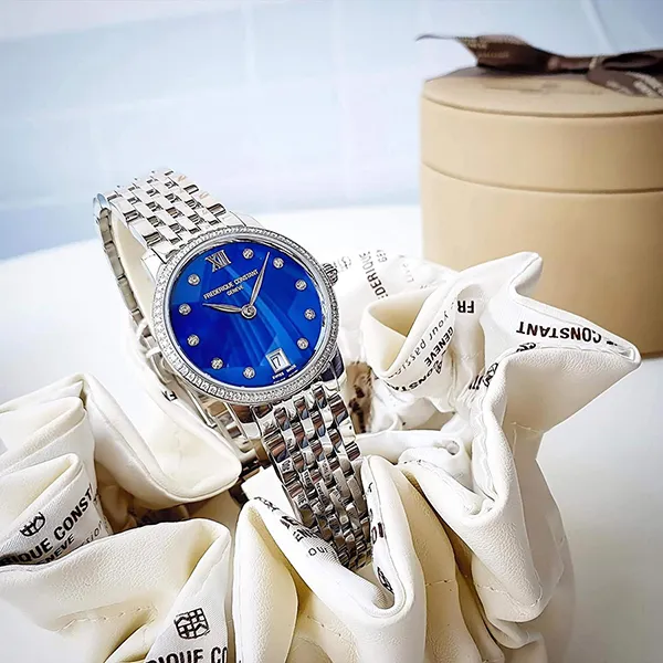 Đồng Hồ Nữ Frederique Constant FC-220MPND1SD26B Màu Xanh Bạc - Đồng hồ - Vua Hàng Hiệu