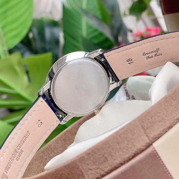 Đồng Hồ Nữ Frederique Constant FC-220MPWD3S3 Màu Xanh Trắng