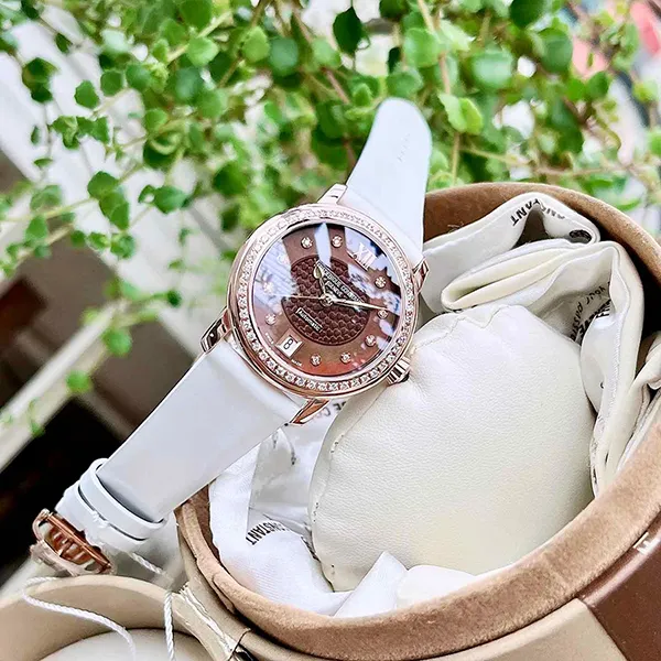 Đồng Hồ Nữ Frederique Constant FC-303CHD2PD4 Màu Nâu
