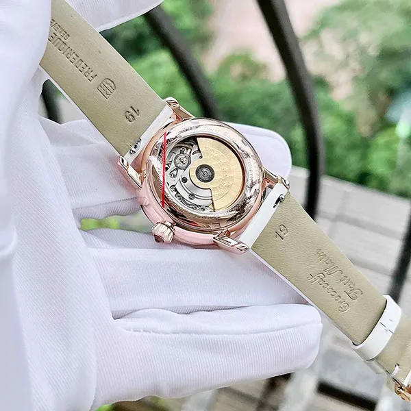 Đồng Hồ Nữ Frederique Constant FC-303CHD2PD4 Màu Nâu