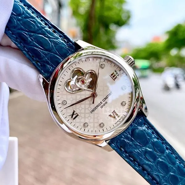 Đồng Hồ Nữ Frederique Constant FC-310LGDHB3B6 Màu Xanh Bạc - Đồng hồ - Vua Hàng Hiệu