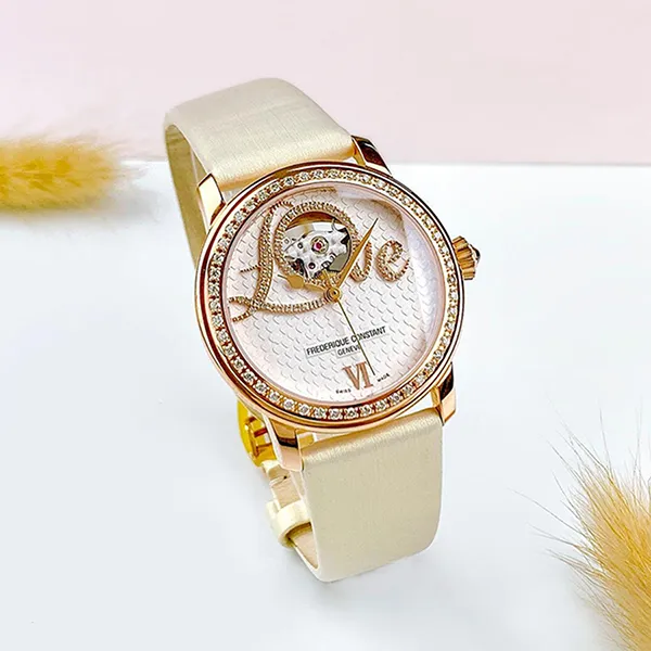 Đồng Hồ Nữ Frederique Constant Love Heart Beat FC-310LHB2PD4 Màu Trắng - Đồng hồ - Vua Hàng Hiệu
