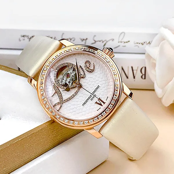 Đồng Hồ Nữ Frederique Constant Love Heart Beat FC-310LHB2PD4 Màu Trắng - Đồng hồ - Vua Hàng Hiệu