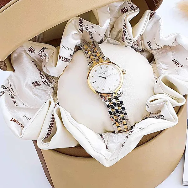 Đồng Hồ Nữ Frederique Constant Watch Slim Line Ladies FC-200STDS3B Màu Demi (Vàng - Bạc) - Đồng hồ - Vua Hàng Hiệu