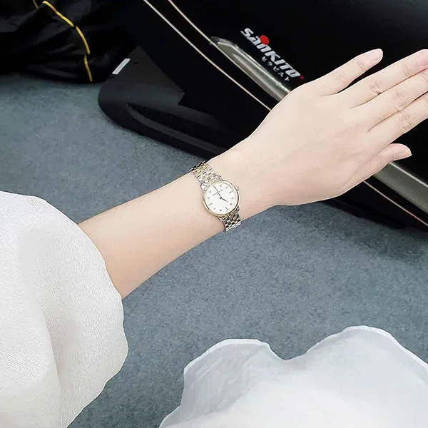 Đồng Hồ Nữ Frederique Constant Watch Slim Line Ladies FC-200STDS3B Màu Demi (Vàng - Bạc) - Đồng hồ - Vua Hàng Hiệu