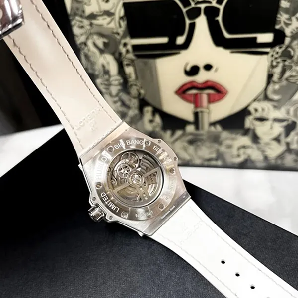 Đồng Hồ Nữ Hublot OneClick 39mm Limited 100PCS 465.SX.2020.VR.1204.LIP20 Màu Trắng - Đồng hồ - Vua Hàng Hiệu
