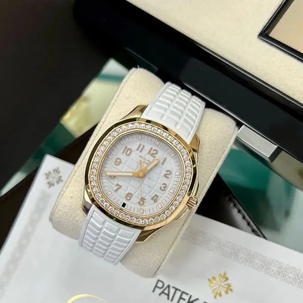 Đồng Hồ Nữ Patek Philippe Aquanaut 5269/200R-001 Màu Trắng Vàng - Đồng hồ - Vua Hàng Hiệu