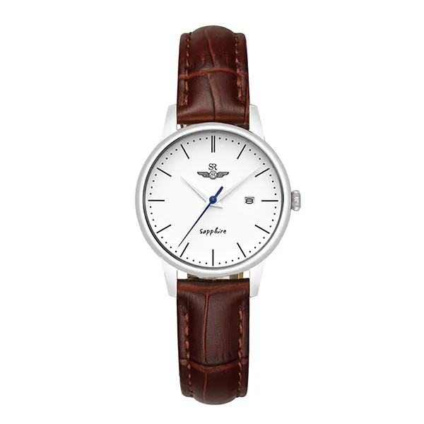 Đồng Hồ Nữ SRWATCH Timepiece Lady Quartz Watch SL1055.4102TE Màu Nâu Bạc