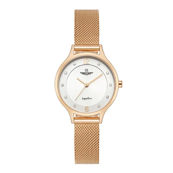 Đồng Hồ Nữ SRWATCH Timepiece Lady Quartz Watch SL1605.1302TE Màu Vàng Hồng - Đồng hồ - Vua Hàng Hiệu