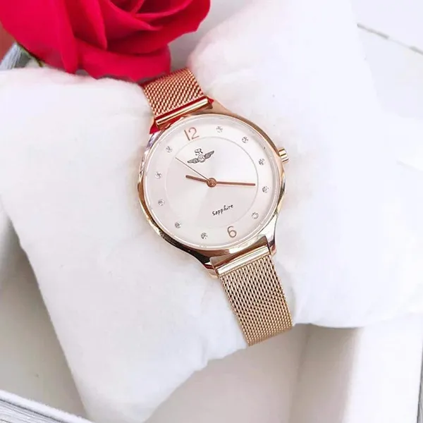 Đồng Hồ Nữ SRWATCH Timepiece Lady Quartz Watch SL1605.1302TE Màu Vàng Hồng - Đồng hồ - Vua Hàng Hiệu
