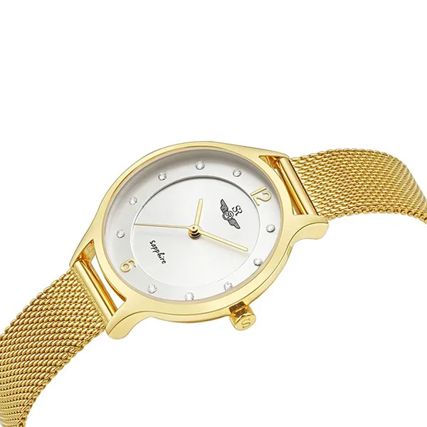 Đồng Hồ Nữ SRWATCH Timepiece Lady Quartz Watch SL1605.1402TE Màu Vàng Gold