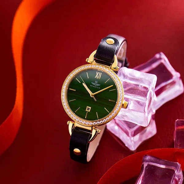 Đồng Hồ Nữ SRWATCH Watch SL5002.4606BL Màu Xanh Green