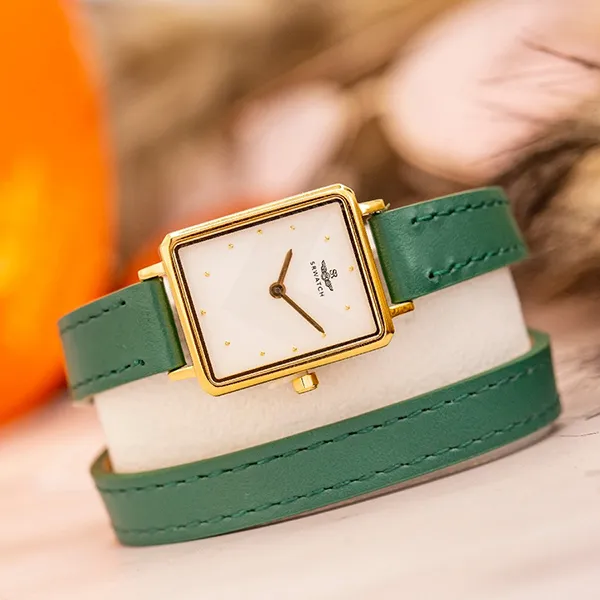 Đồng Hồ Nữ SRWATCH Watch SL5003.4202BL Màu Xanh - Vàng