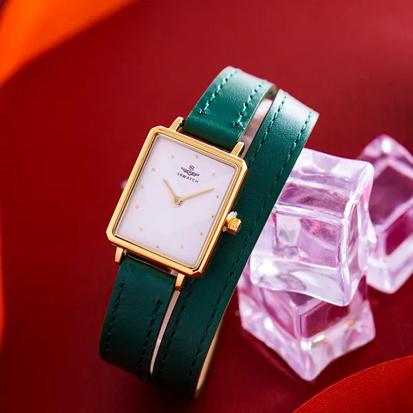 Đồng Hồ Nữ SRWATCH Watch SL5003.4202BL Màu Xanh - Vàng