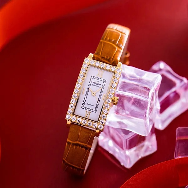 Đồng Hồ Nữ SRWATCH Watch SL5005.4103BL Màu Nâu - Vàng
