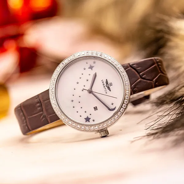 Đồng Hồ Nữ SRWATCH Watch SL5005.4202BL Màu Nâu - Bạc