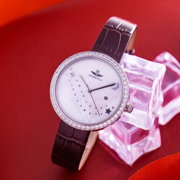 Đồng Hồ Nữ SRWATCH Watch SL5005.4202BL Màu Nâu - Bạc