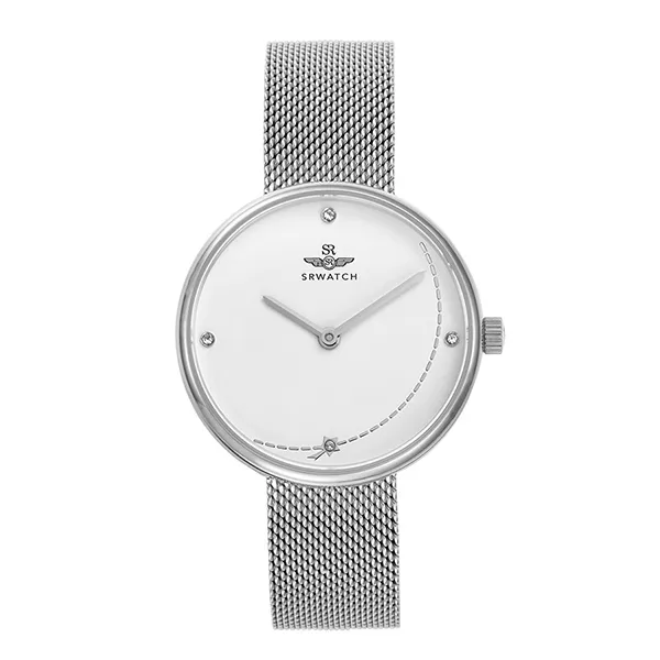 Đồng Hồ Nữ SRWATCH Watch SL5008.1102BL Màu Bạc
