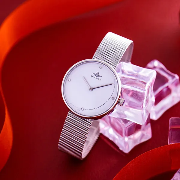 Đồng Hồ Nữ SRWATCH Watch SL5008.1102BL Màu Bạc