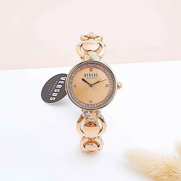 Đồng Hồ Nữ Versace Versus VSP333921 Màu Vàng Hồng