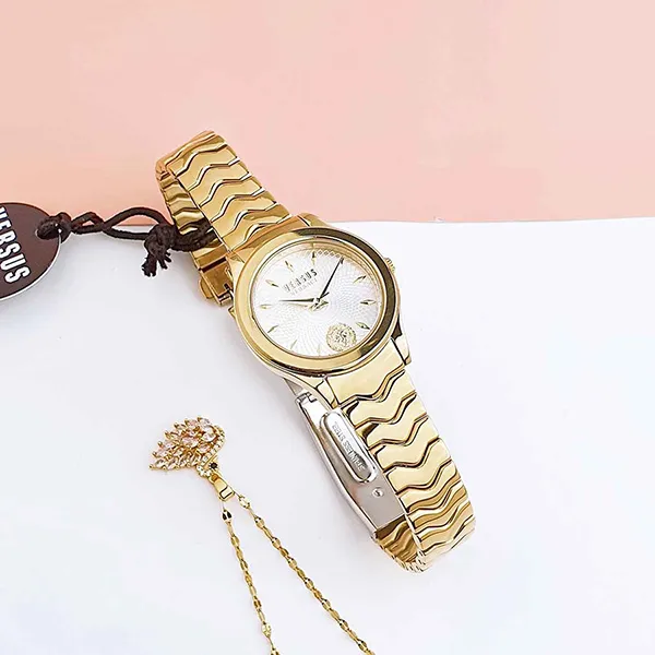 Đồng Hồ Nữ Versace Versus VSP560818 Màu Vàng Gold
