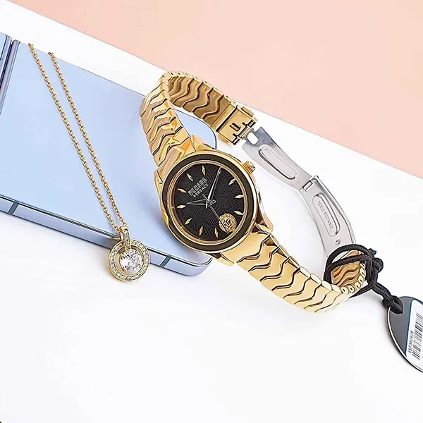Đồng Hồ Nữ Versace Versus VSP560918 Màu Vàng Đen