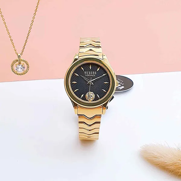 Đồng Hồ Nữ Versace Versus VSP560918 Màu Vàng Đen