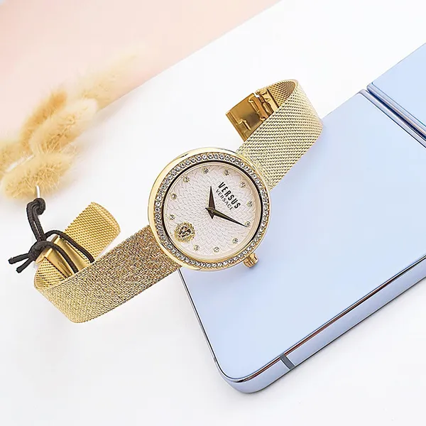 Đồng Hồ Nữ Versace Versus VSPEN3021 Quartz Màu Vàng Gold