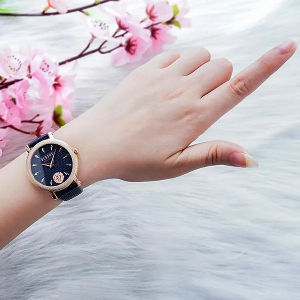 Đồng Hồ Nữ Versace Versus VSPZX0321 Màu Xanh Phối Vàng Hồng