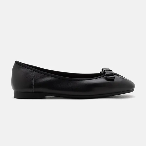 Giày Bệt Nữ Pazzion Ziva Bow Ballet Flats 777-1BLK034 Màu Đen - Giày - Vua Hàng Hiệu