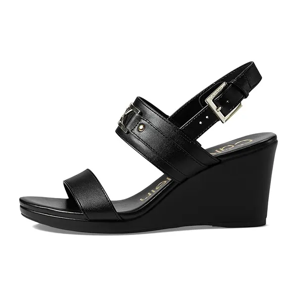 Giày Đế Xuồng Nữ Calvin Klein CK Bomega Màu Đen Size 6.5 - Giày - Vua Hàng Hiệu