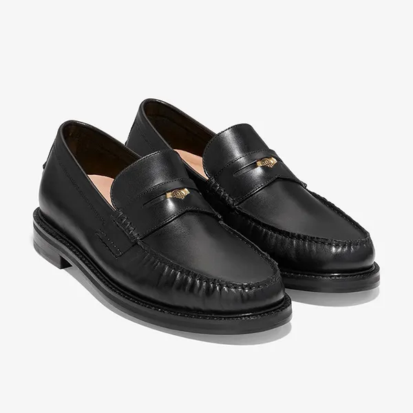 Giày Lười Nam Cole Haan American Classics Pinch Penny Loafer Màu Đen Size 41.5