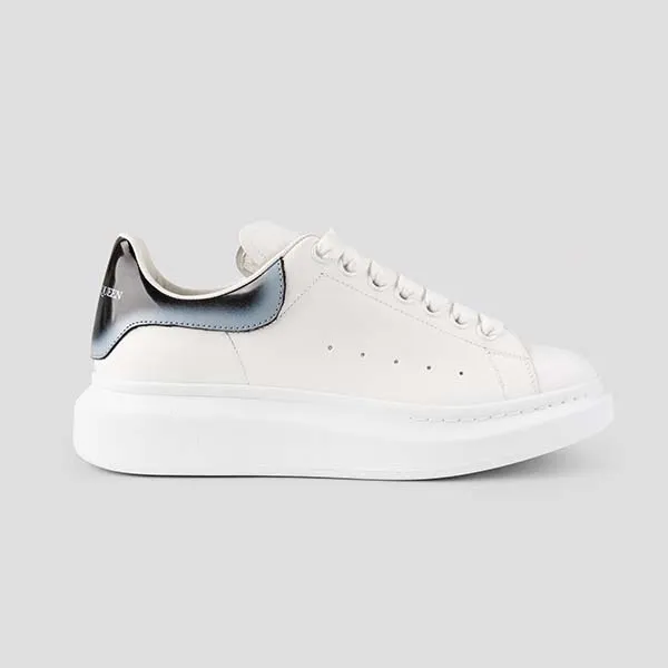 Giày Sneakers Nam Alexander Mcqueen White Leather 777367WIE9G9089 Màu Trắng - 3