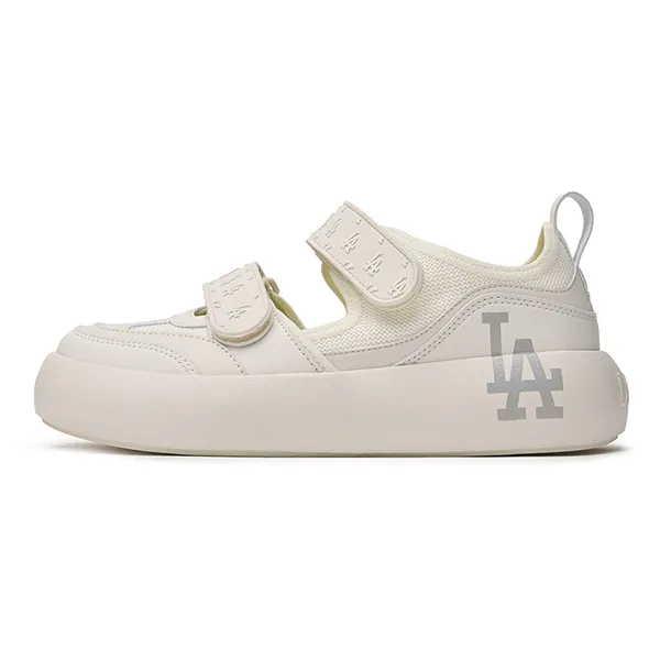 Giày Sục MLB Chunky Base Los Angeles Dodgers 3ASDCMB43-07IVS Màu Trắng Kem Size 250