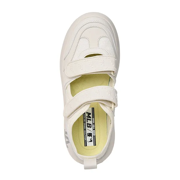 Giày Sục MLB Chunky Base Los Angeles Dodgers 3ASDCMB43-07IVS Màu Trắng Kem Size 250