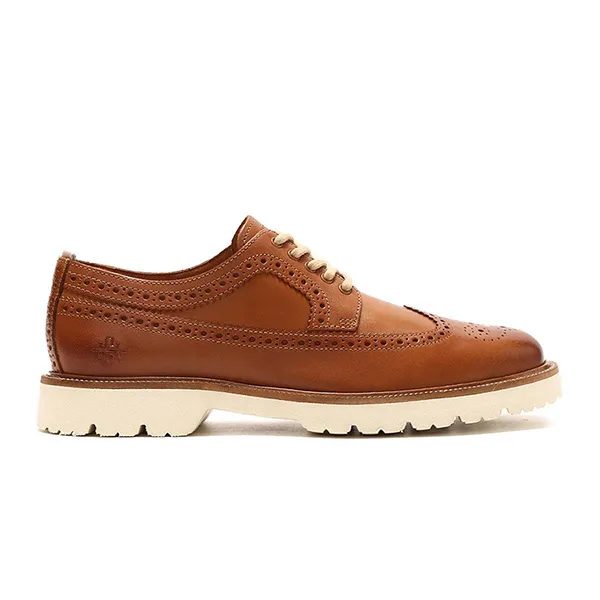 Giày Tây Nam Cole Haan American Classics Longwing Oxford Màu Nâu Vàng Size 40.5 - Giày - Vua Hàng Hiệu