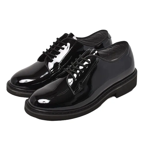 Giày Tây Nam Rothco High Gloss Oxford Màu Đen Size 41